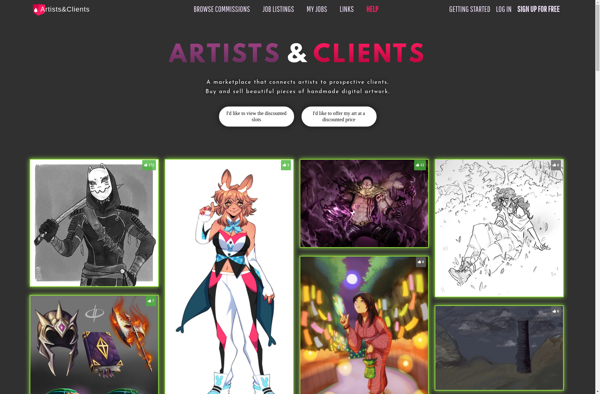 Artists&amp;Clients screenshot
