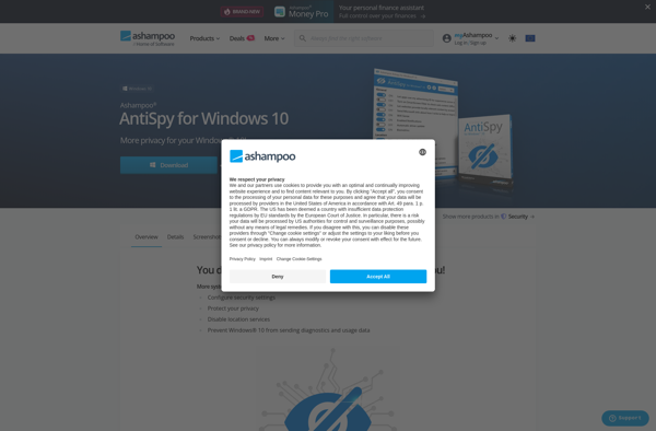 Ashampoo AntiSpy for Windows 10 image