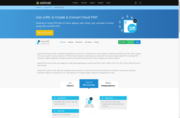 Aspose.Pdf for Cloud screenshot