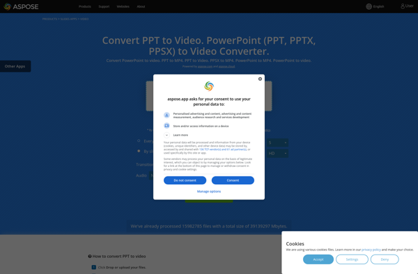 Aspose PowerPoint to Video Converter image