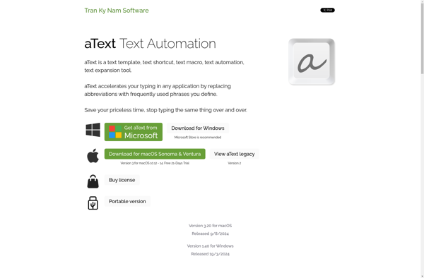 AText image