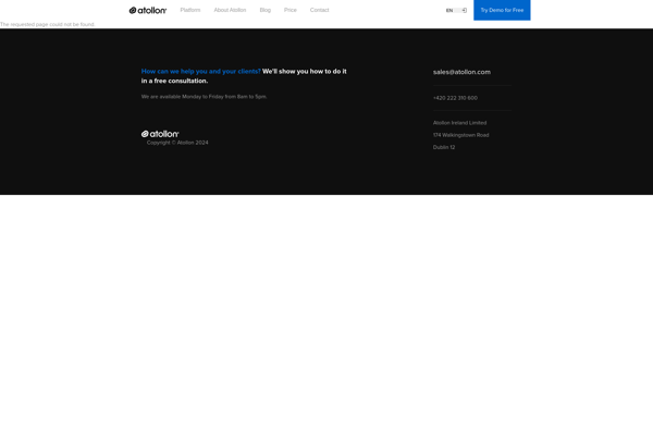 Atollon Lagoon Project Management screenshot