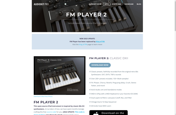 AudioKit FM Player image