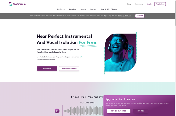 AudioStrip screenshot