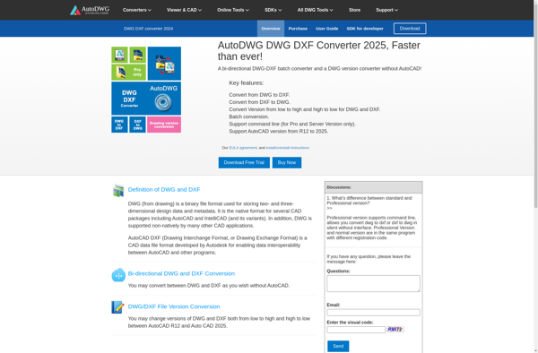 AutoDWG DWG DXF Converter image