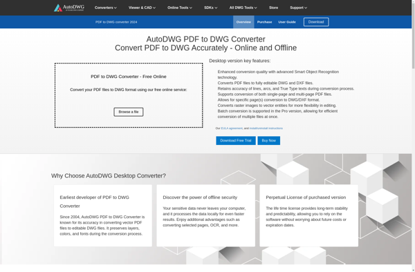 AutoDWG PDF to DWG Converter image