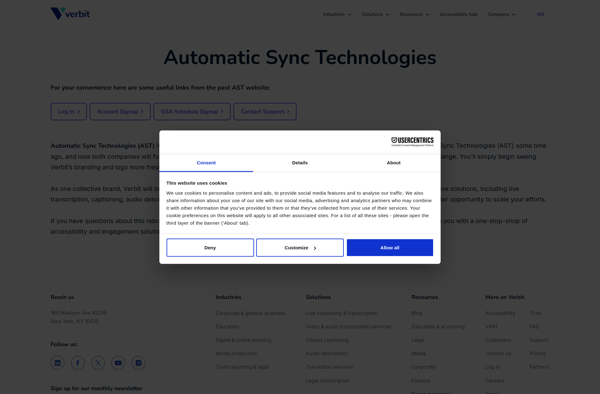 Automatic Sync Technologies image