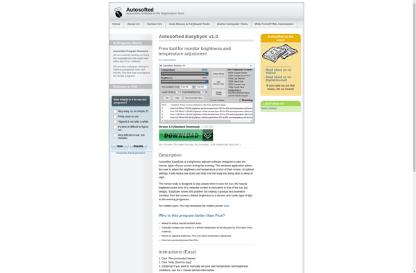 Autosofted EasyEyes screenshot