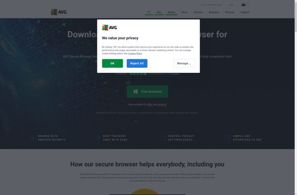 AVG Secure Search screenshot