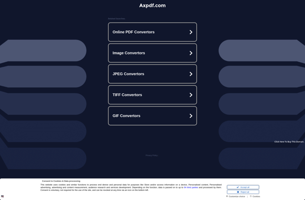AXPDF Image to PDF Converter image