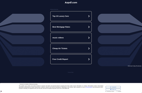 AXPDF Scan to PDF Converter image