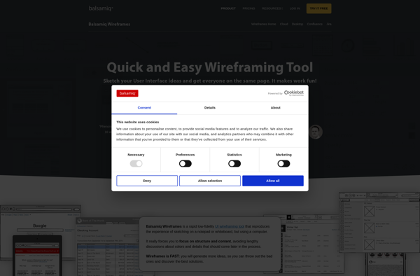 Balsamiq Wireframes image