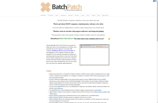 Batchpatch image