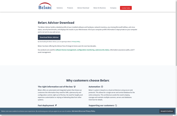 Belarc Advisor image