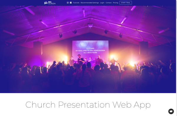 Big Screen Church Presentation Software image