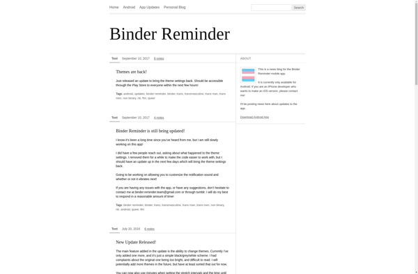 Binder Reminder image