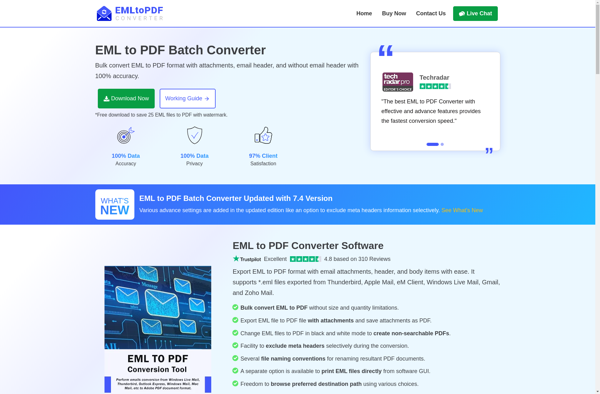 Birdie EML to PDF Converter image