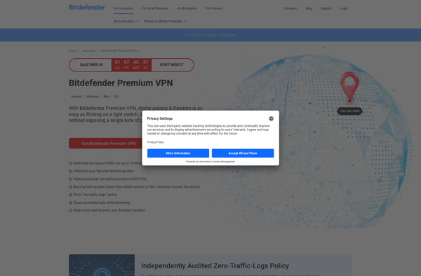 Bitdefender VPN image