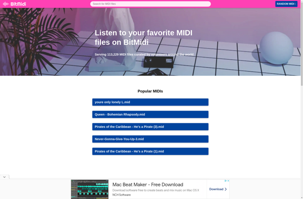 BitMidi screenshot