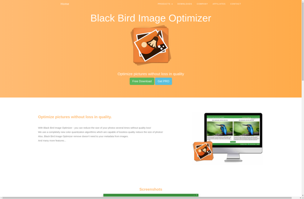 Black Bird Image Optimizer image