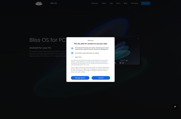 Bliss Os image