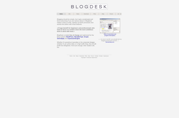 BlogDesk Blogging CMS Sugggest BlogDesk Blogging CMS Sugggest