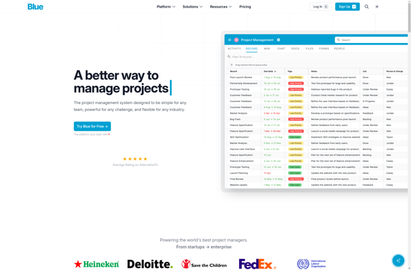 Blue Teamwork screenshot