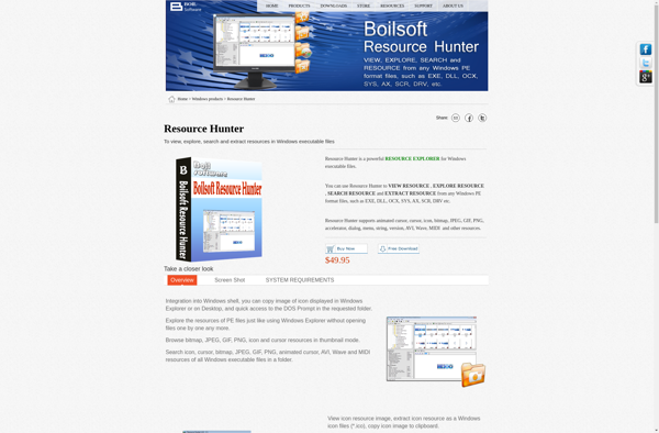 Boilsoft Resource Hunter image