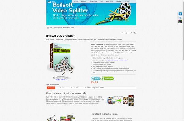 Boilsoft Video Splitter image