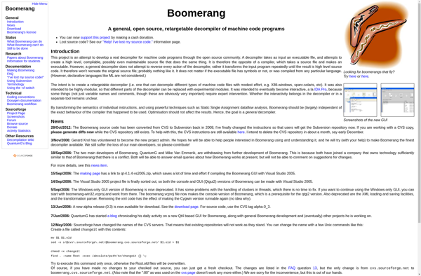 Boomerang decompiler image