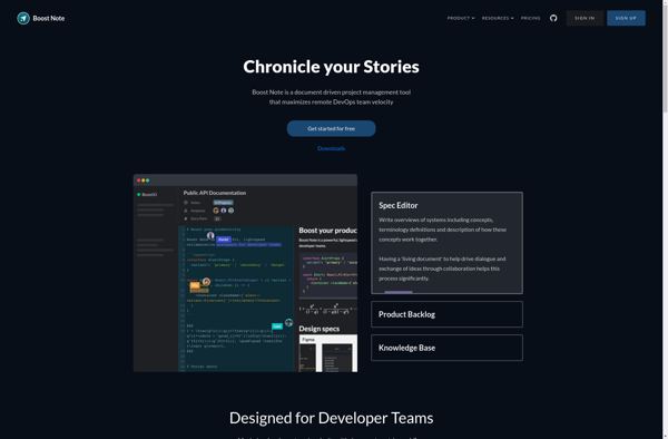 Boost Note screenshot