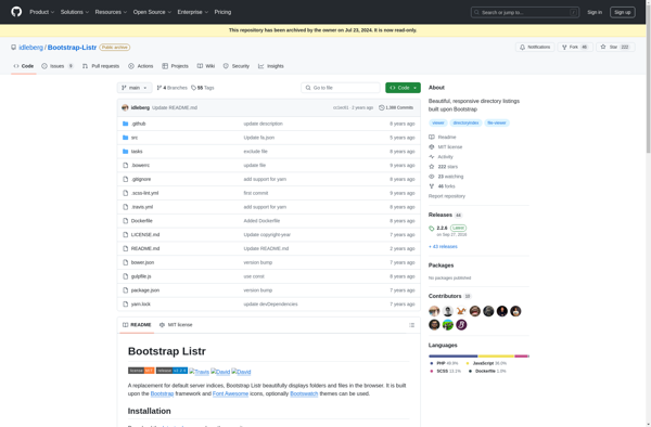 Bootstrap Listr image