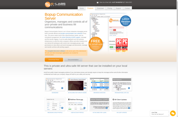 Bopup Communication Server image