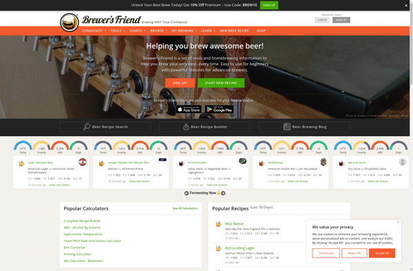 Brewer's Friend screenshot