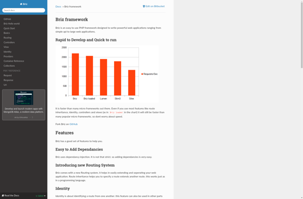 Briz Framework screenshot