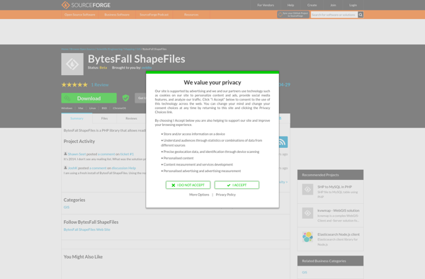 BytesFall Explorer image