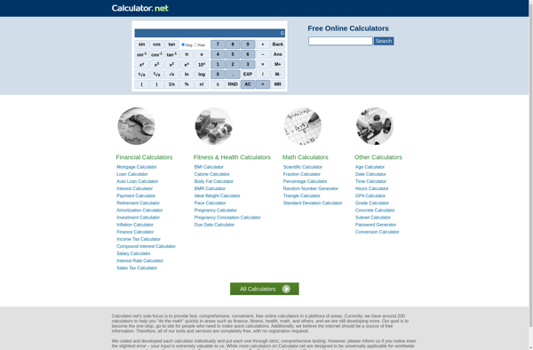 Calculator.net screenshot