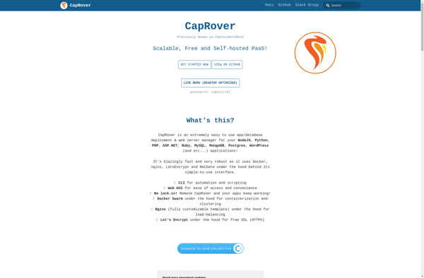 CapRover image