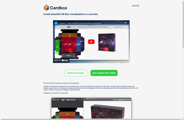 Cardbox - 3D Box Visualization image