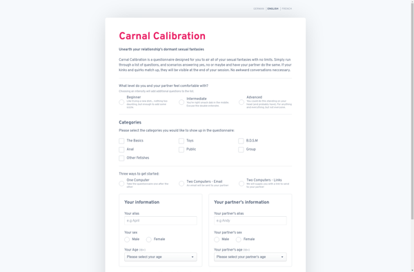 Carnal Calibration screenshot