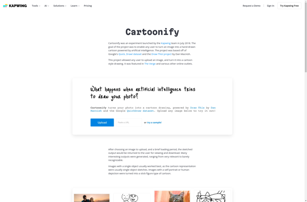 Cartoonify screenshot