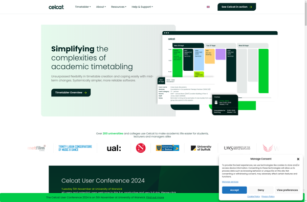 Celcat Timetabler image