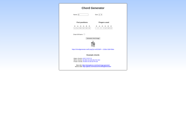 Chord Generator image