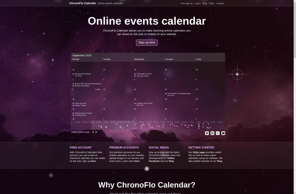 ChronoFlo Calendar image