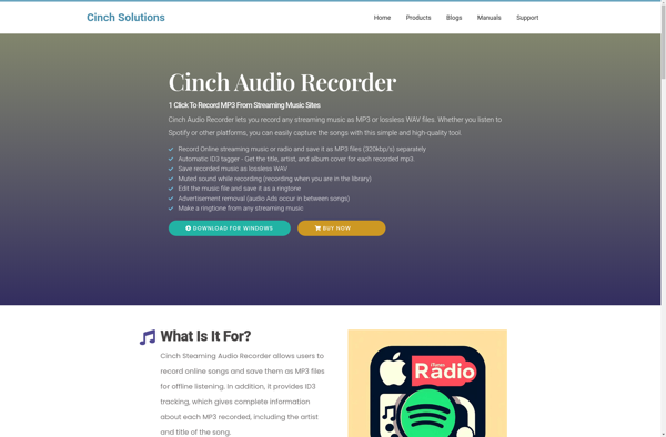 Cinch Audio Recorder image