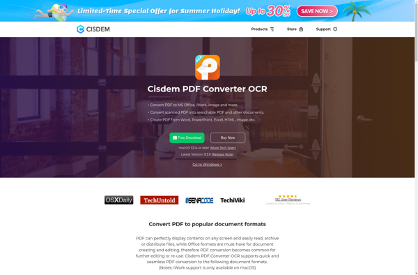 Cisdem PDF Converter OCR screenshot