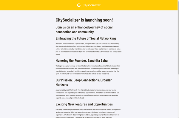 City Socializer image