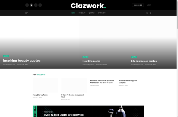 Clazwork image