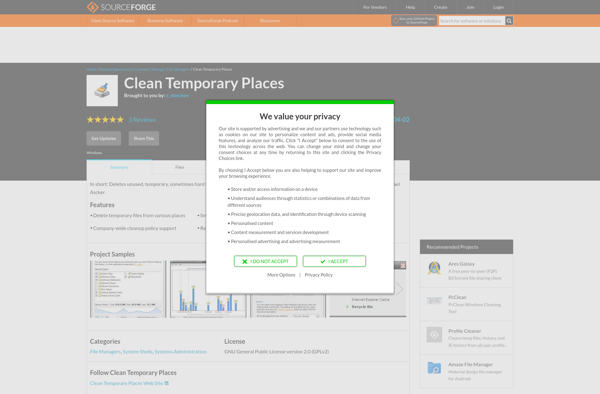 Clean Temporary Places image