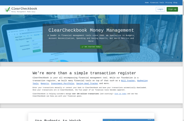 ClearCheckbook image